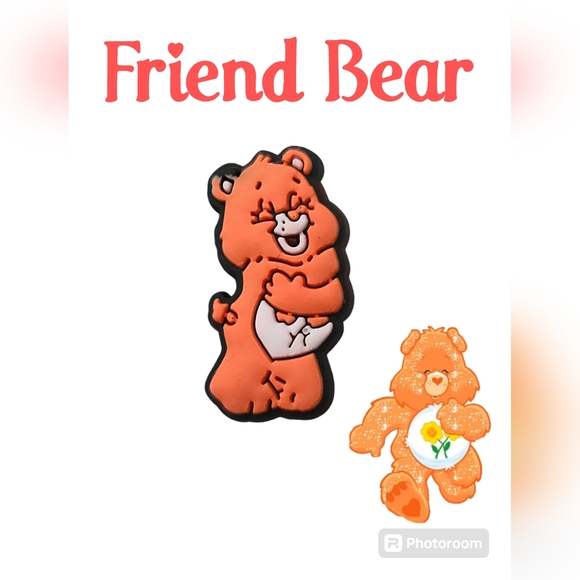BOGO!! BUNDLE For Discount!!!    Care Bear Croc Charm Friends Bear - Picture 1 of 1